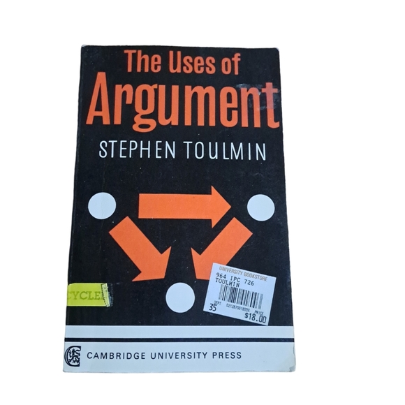 Other - 🌲10/$20. The Uses of Argument by Stephen Toulmin
